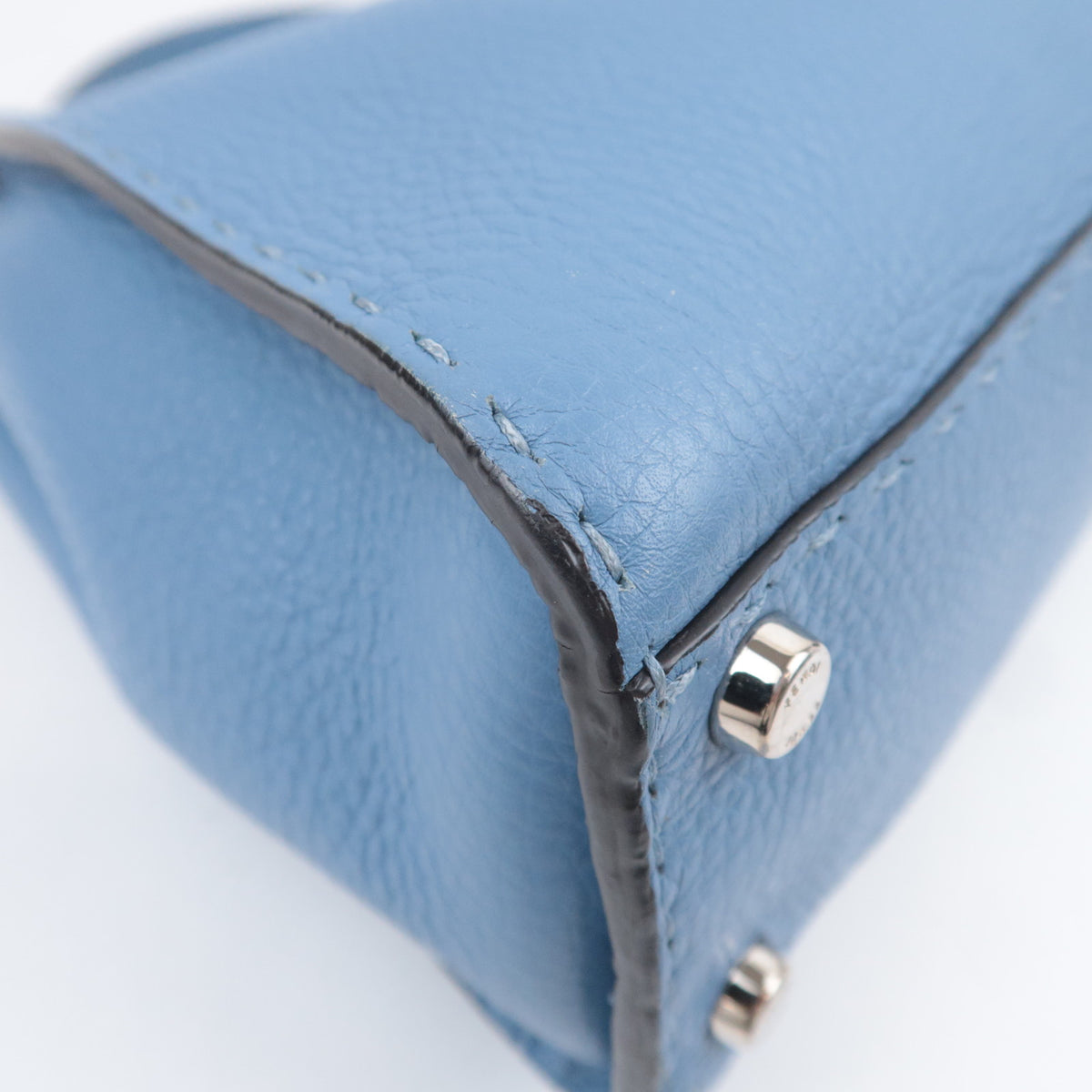 FENDI Peekaboo Selleria Mini Shoulder Bag 8BN290