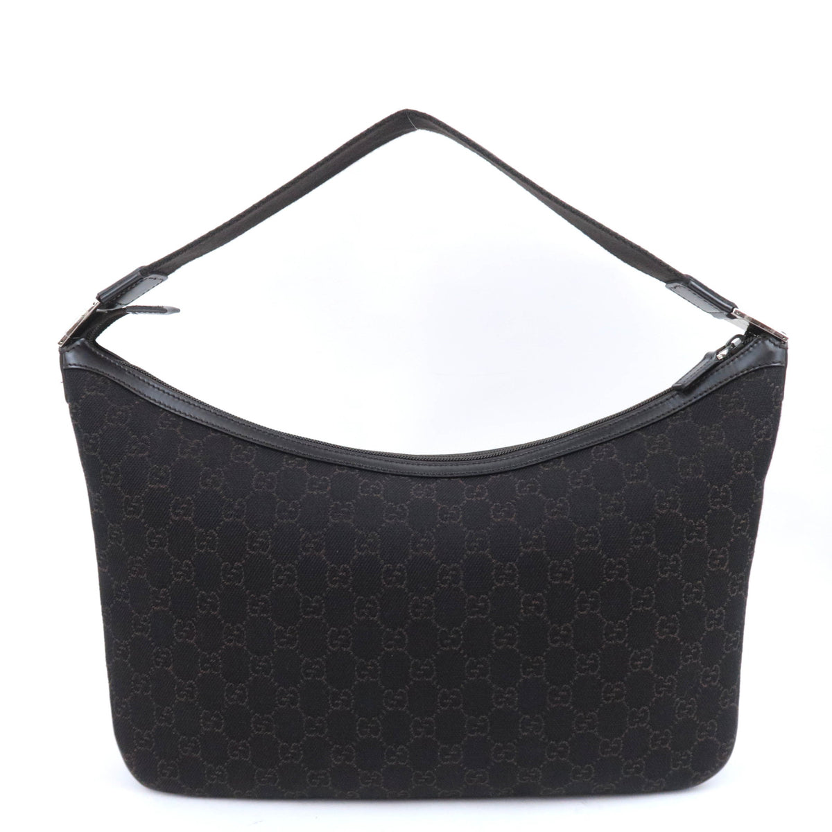 GUCCI GG Canvas Hobo Shoulder Bag 211523