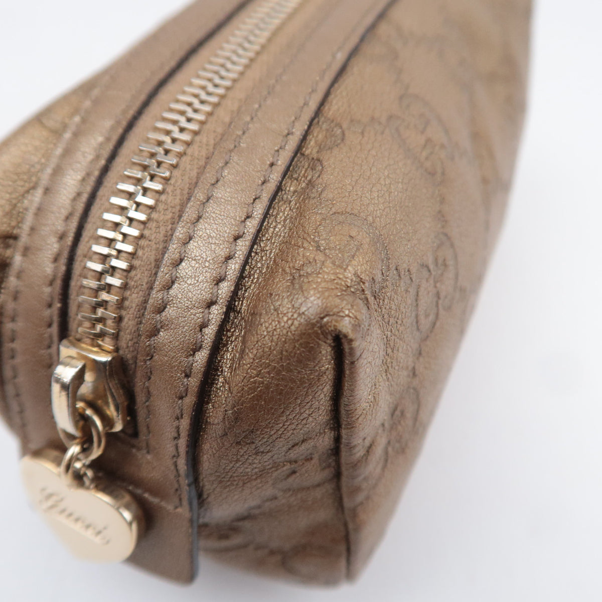 GUCCI Guccissima Leather Cosmetic Pouch 153228