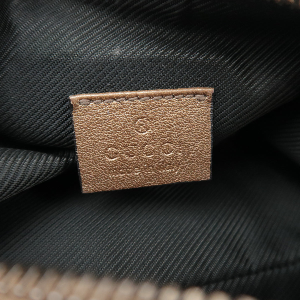 GUCCI Guccissima Leather Cosmetic Pouch 153228