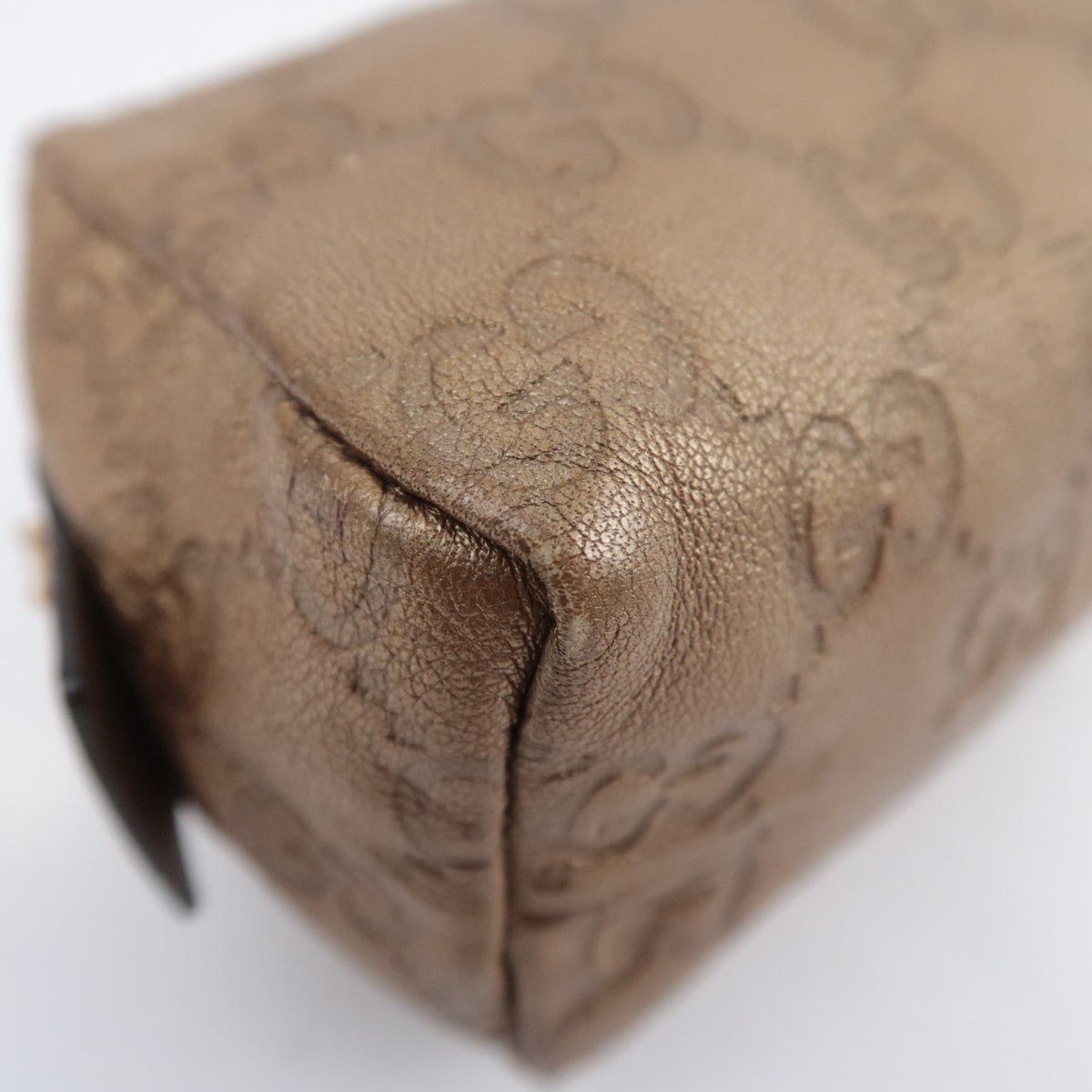 GUCCI Guccissima Leather Cosmetic Pouch 153228