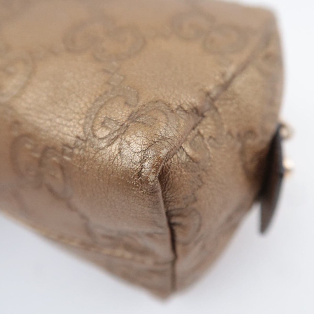 GUCCI Guccissima Leather Cosmetic Pouch 153228