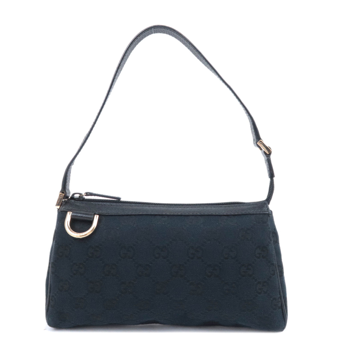 GUCCI Abby GG Canvas Small Handbag Black 14575092599