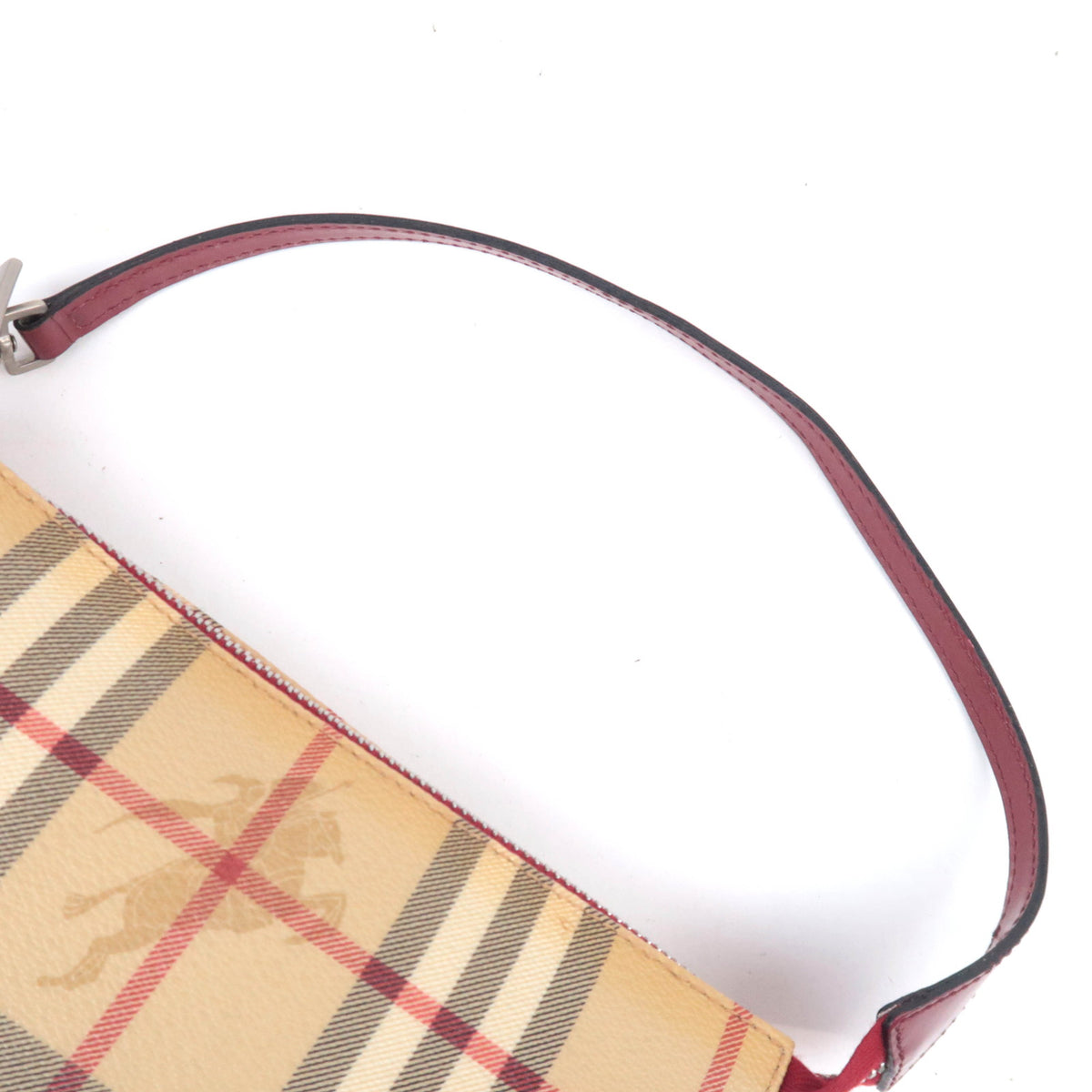 BURBERRY Haymarket Nova Plaid Accessory Pouch