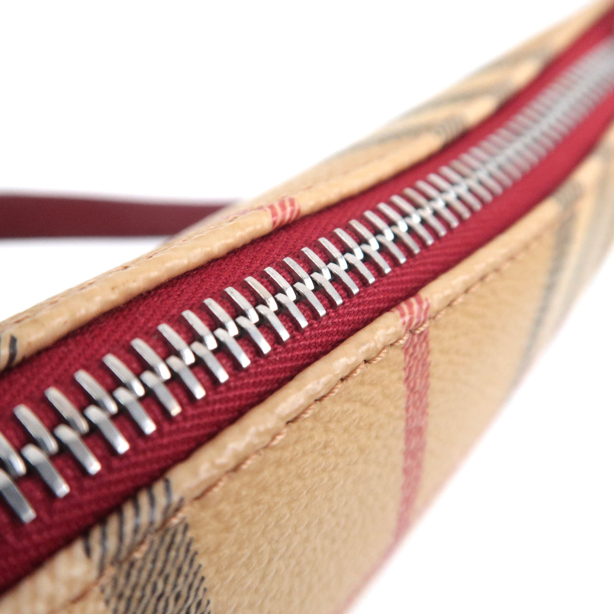 BURBERRY Haymarket Nova Plaid Accessory Pouch