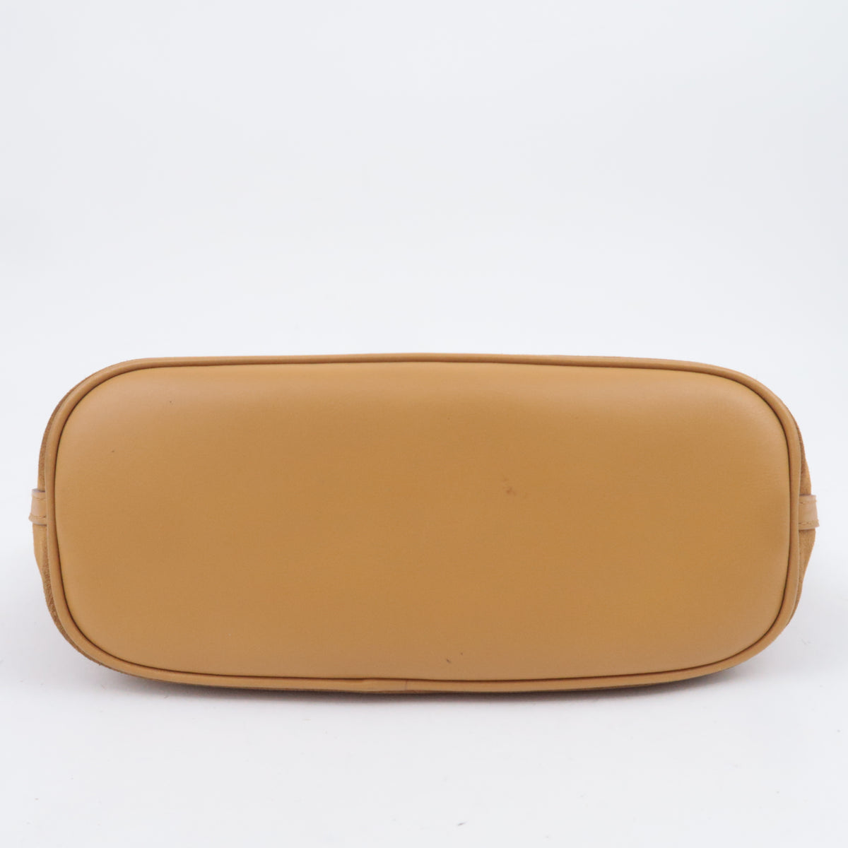 GUCCI Suede Boat Bag Light Brown 039.1103