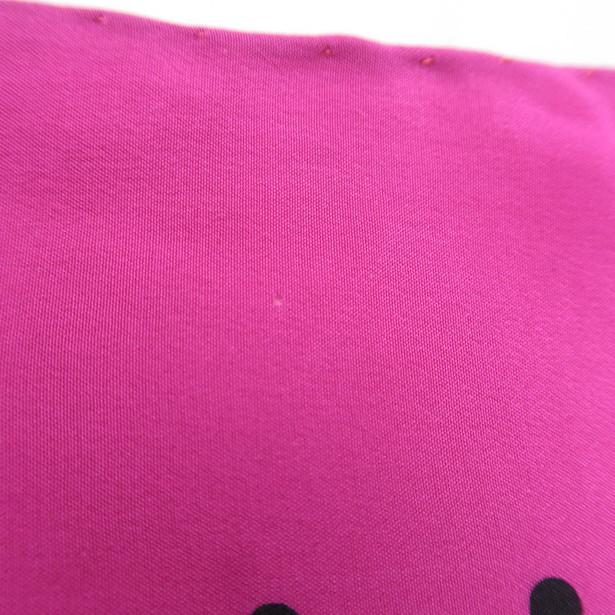 CHANEL Scarf Coco Mark Polka Dot Print 100% Silk