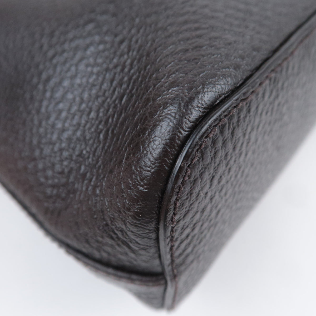 GUCCI Leather One Shoulder Hobo Bag 179775