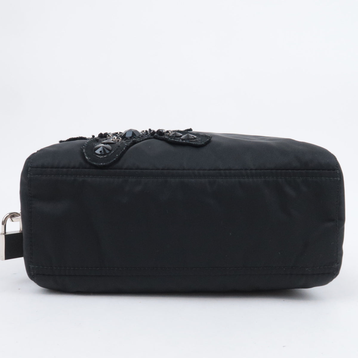 PRADA Evening Bear Bijou Nylon Handbag BN11134