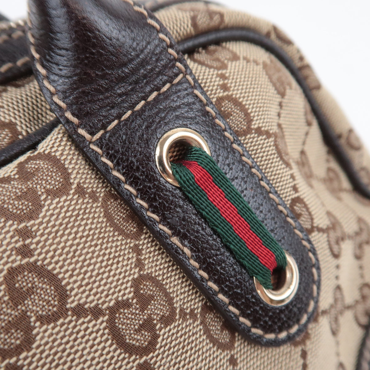 GUCCI Sherry Princy GG Canvas Shoulder Bag 161720