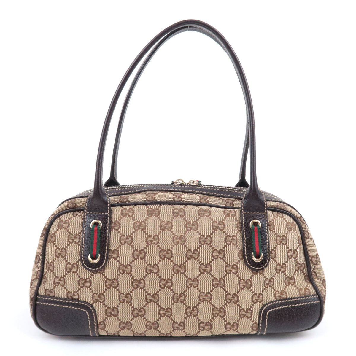 GUCCI Sherry Princy GG Canvas Shoulder Bag 161720