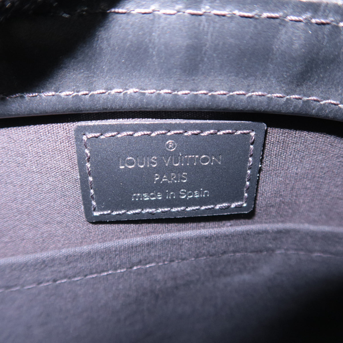 Louis Vuitton Monogram Matte Alston Shoulder Bag Noir M55122