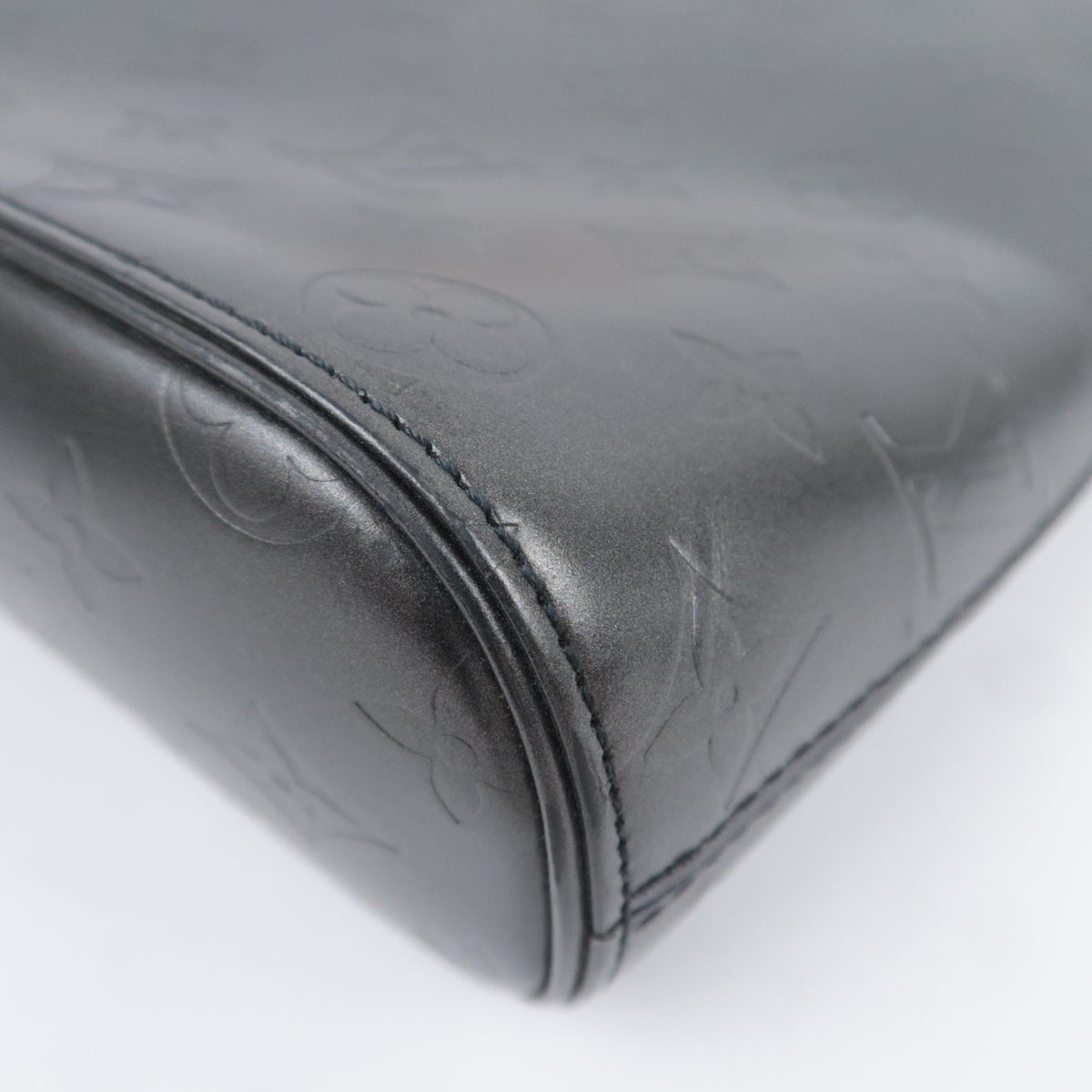 Louis Vuitton Monogram Matte Alston Shoulder Bag Noir M55122