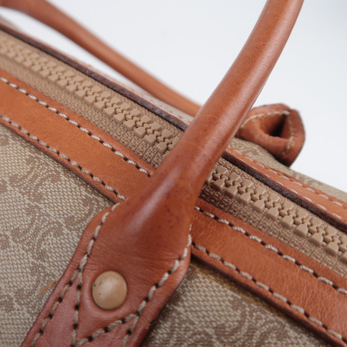 CELINE Macadam Mini Boston Bag