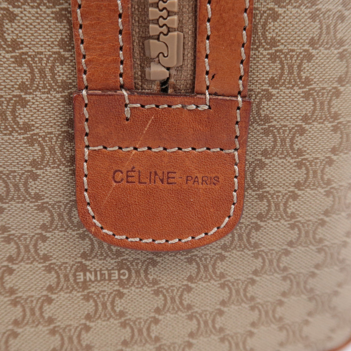 CELINE Macadam Mini Boston Bag