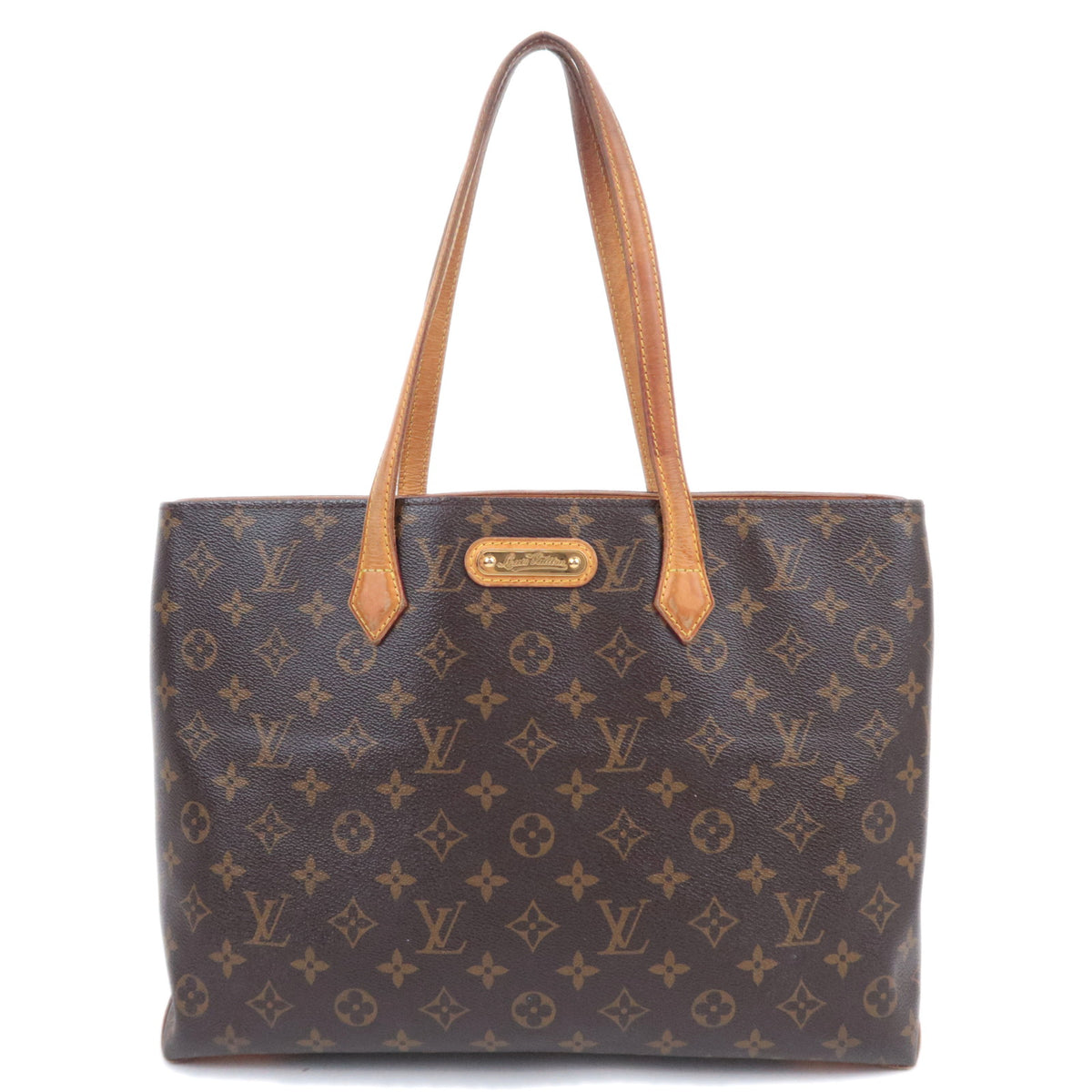 Louis Vuitton Monogram Wilshire MM Tote Bag M4564492643