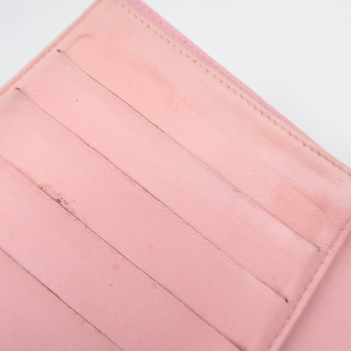 CHANEL Coco Mark Kiss Lock Wallet Caviarskin