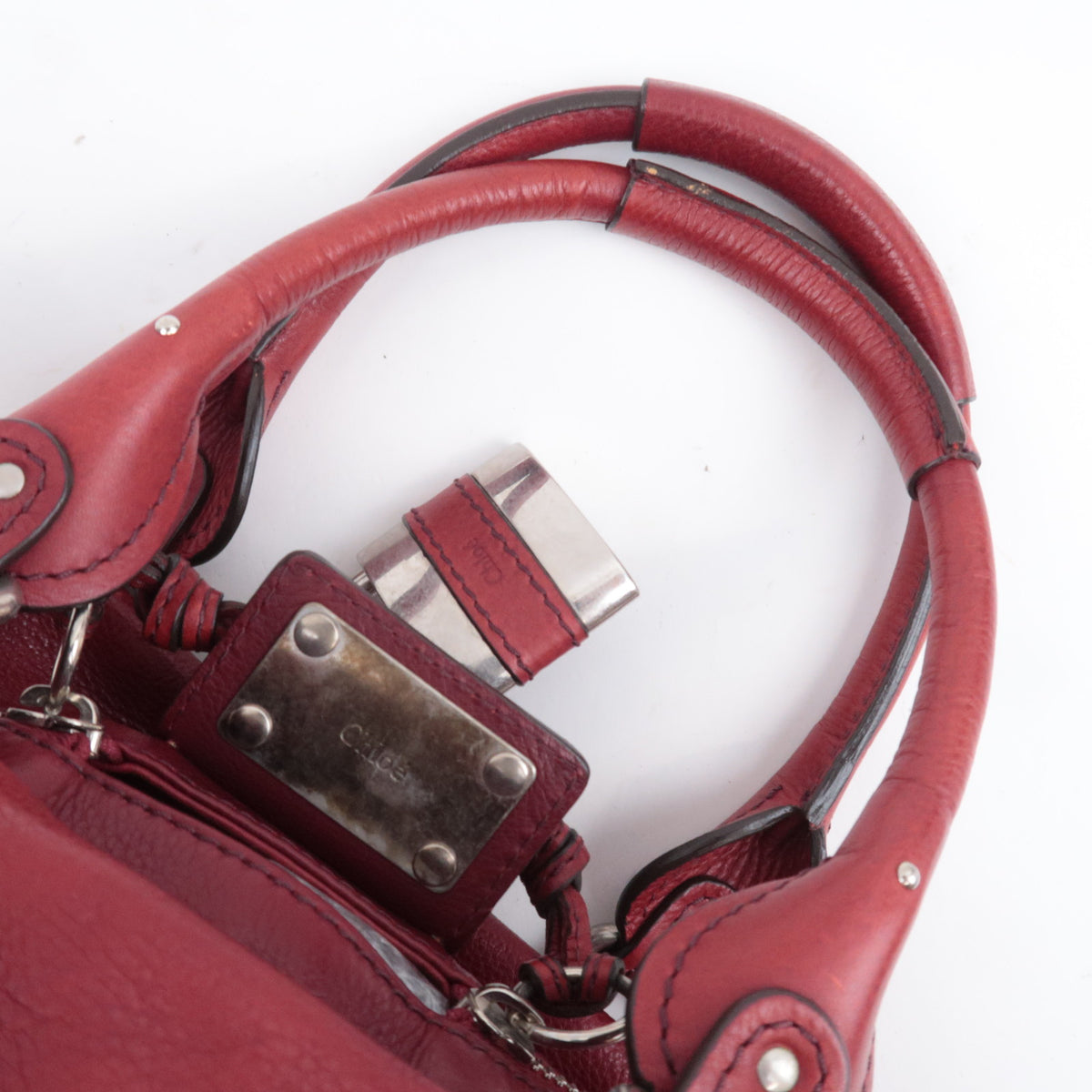 Chloe Paddingto Leather Satchel Bag