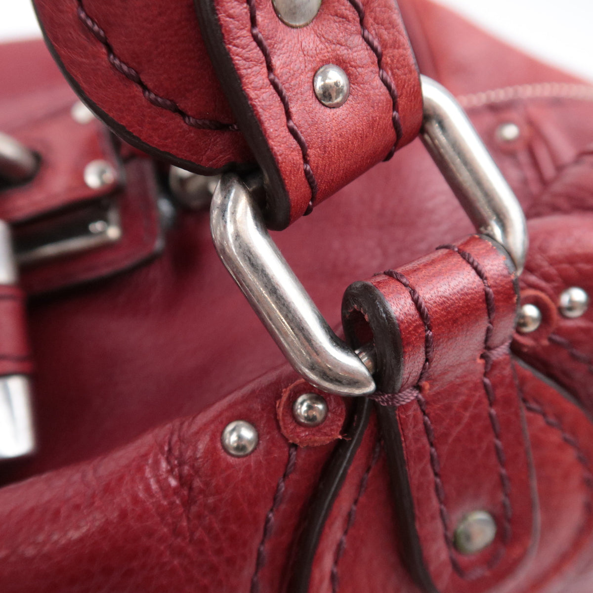 Chloe Paddingto Leather Satchel Bag