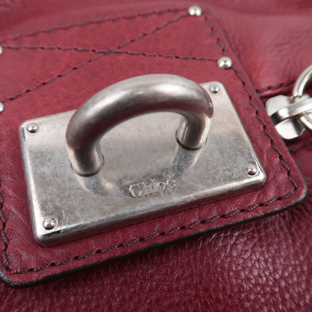 Chloe Paddingto Leather Satchel Bag