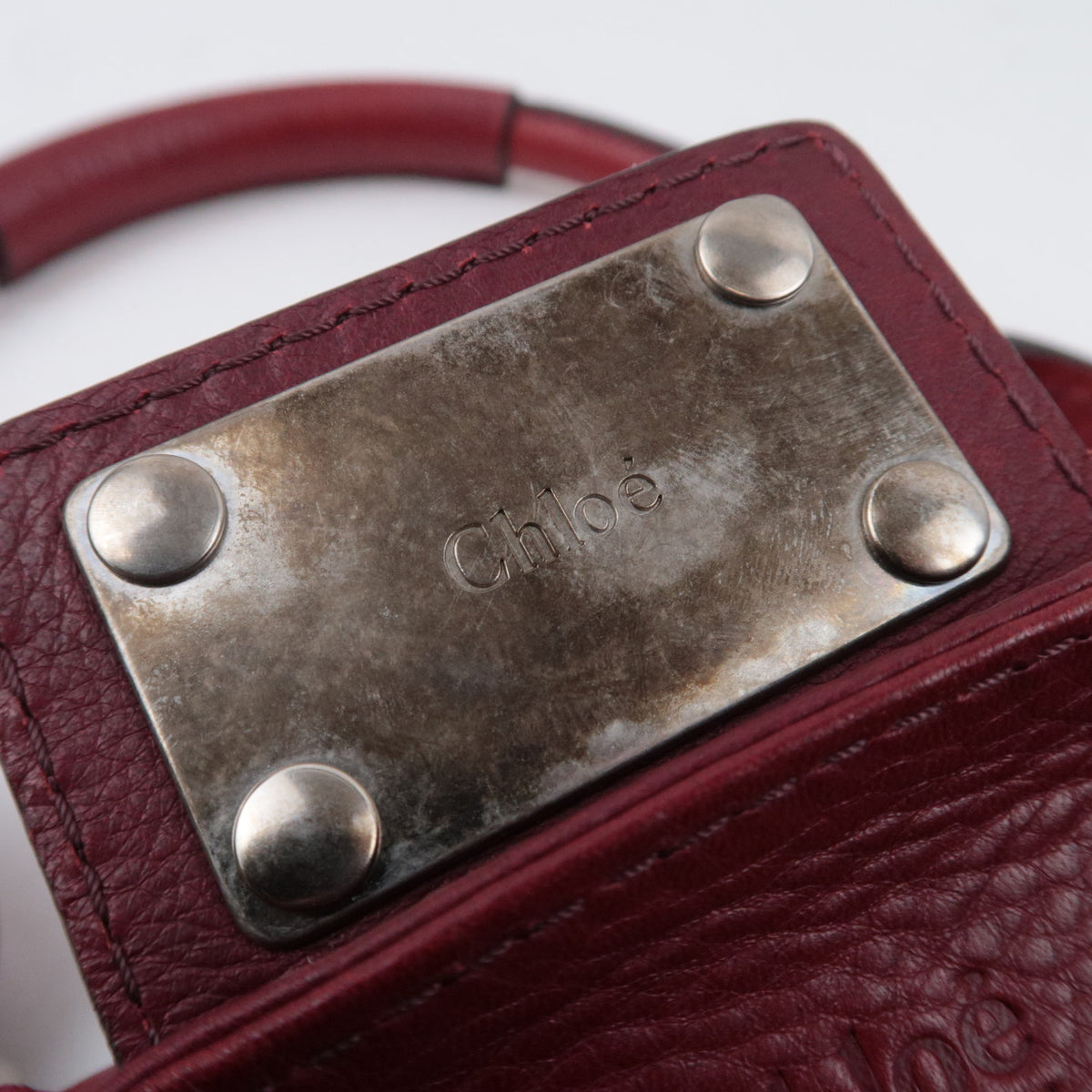 Chloe Paddingto Leather Satchel Bag