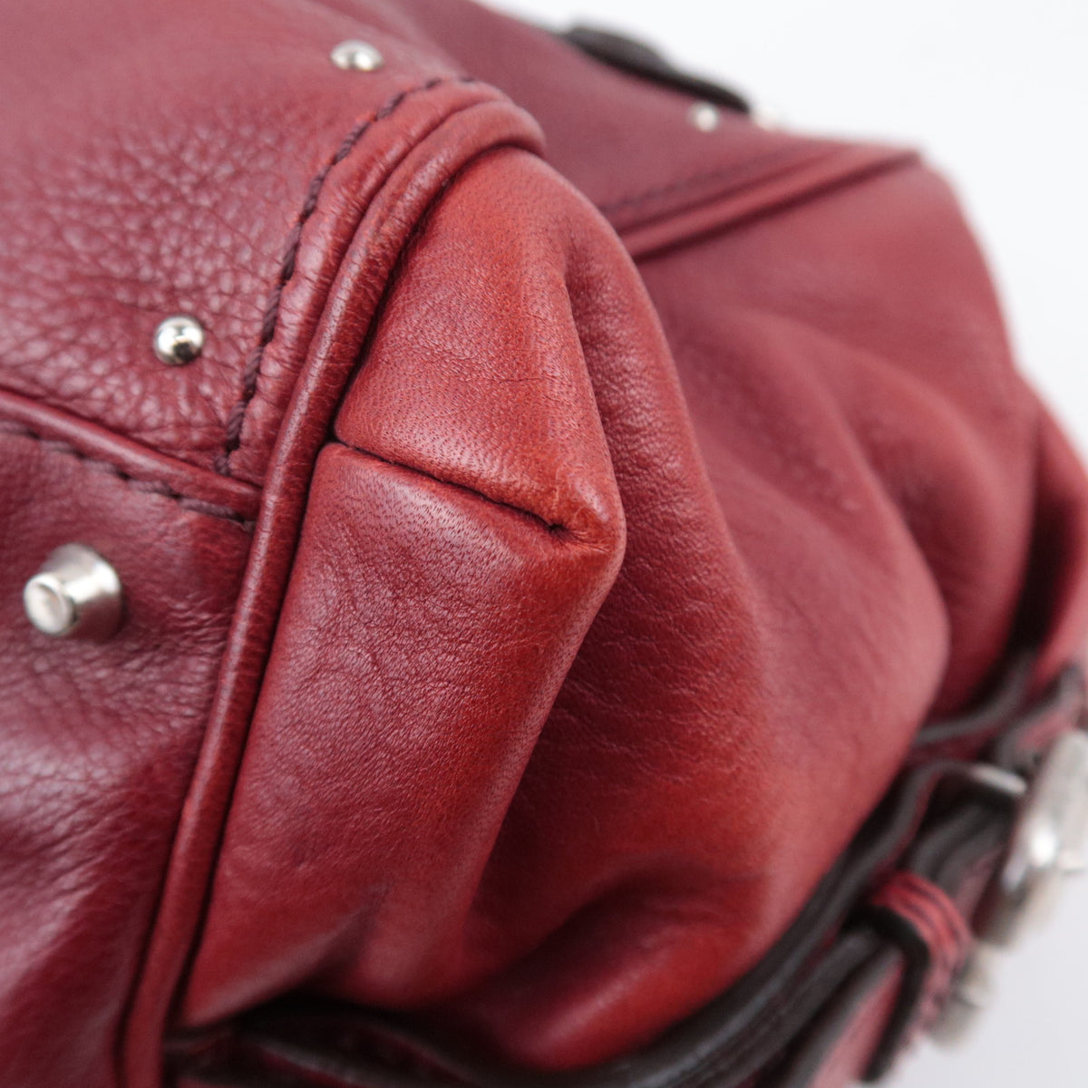 Chloe Paddingto Leather Satchel Bag