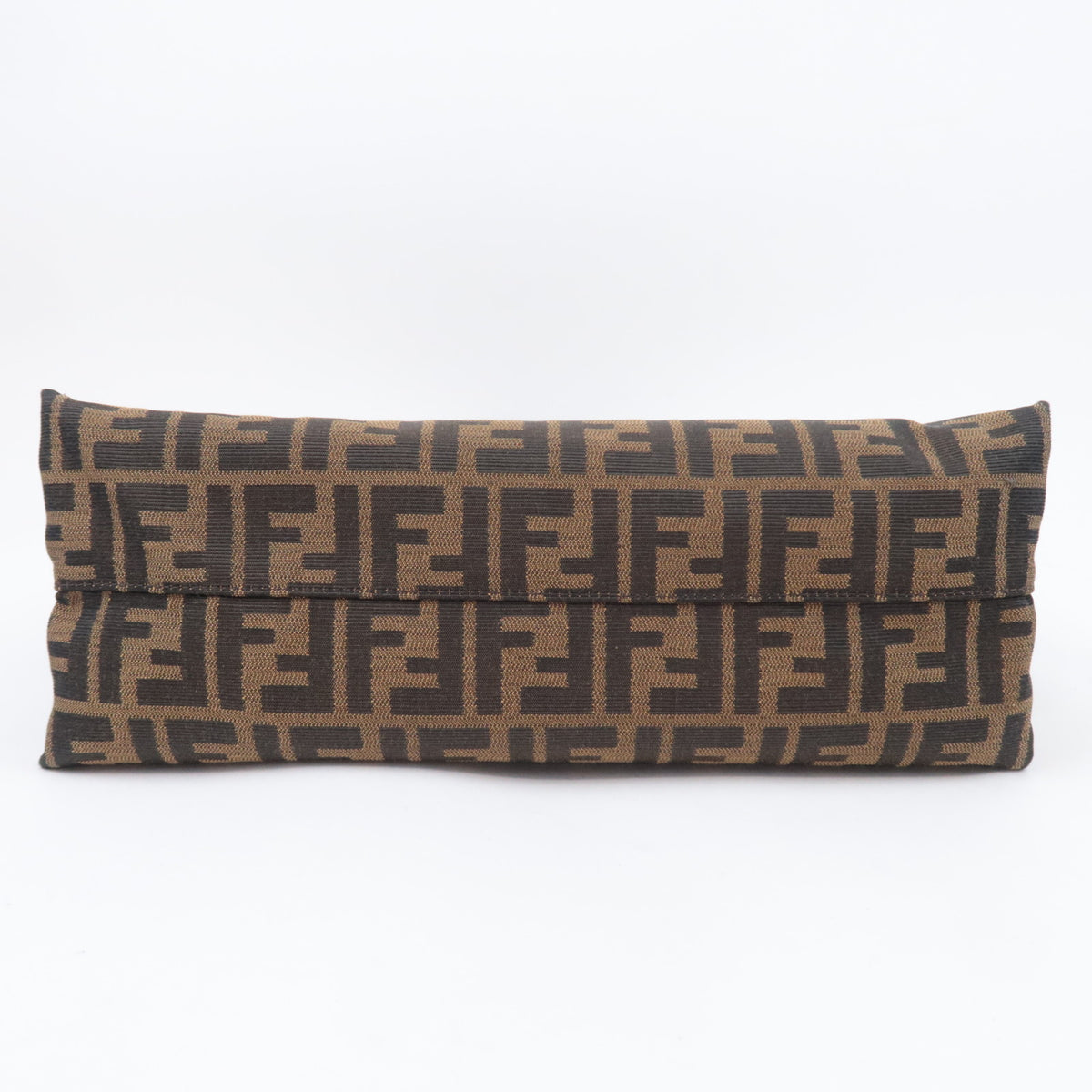 FENDI Zucca Canvas Leather Tote Bag 8BH263