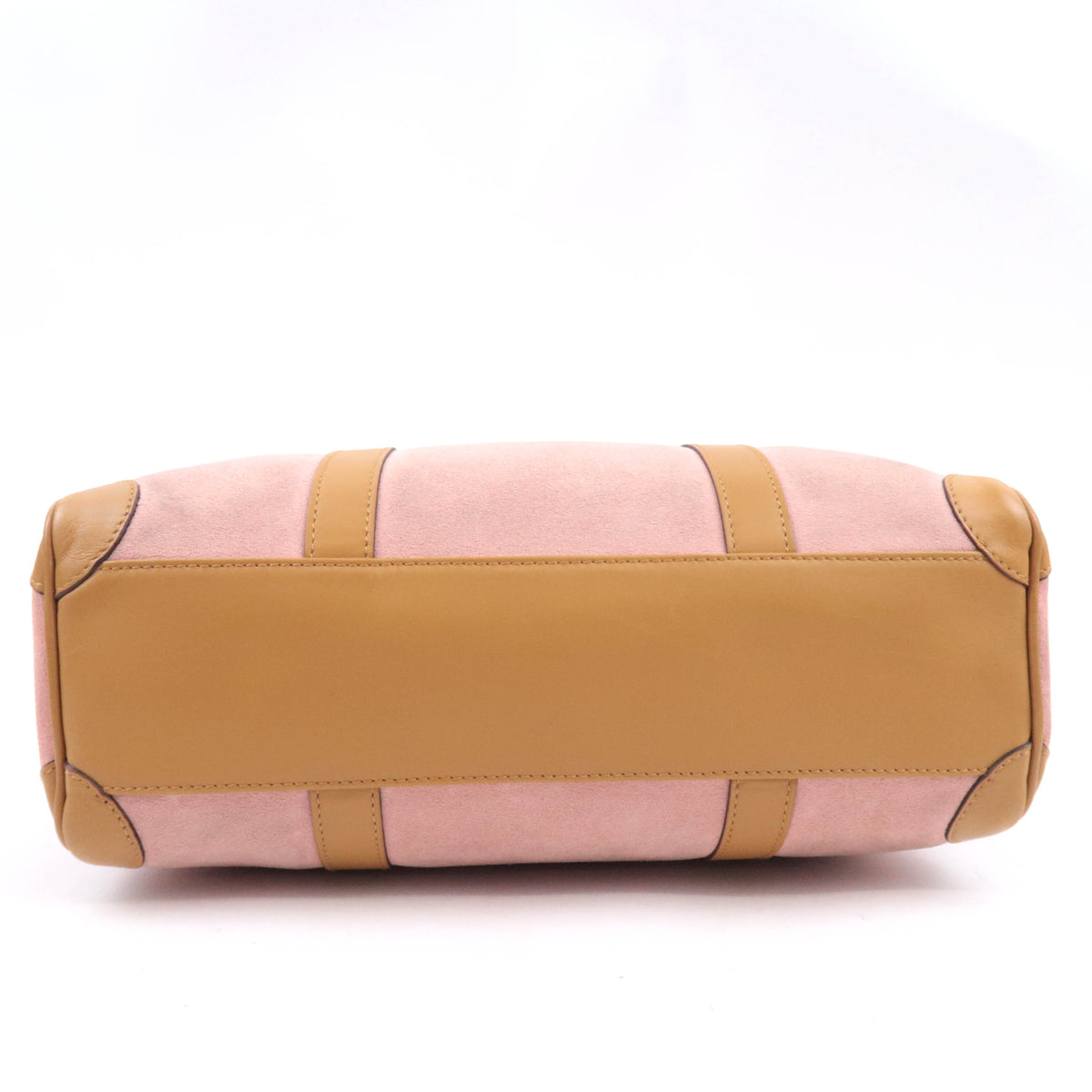 GUCCI by Tom Ford Pink Suede Satchel Bag 000.0851