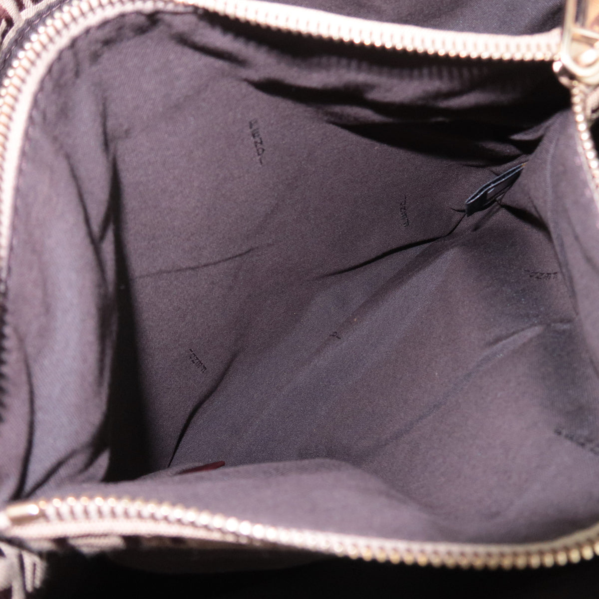 FENDI Zucchino Canvas Leather Tote Bag 8BH133