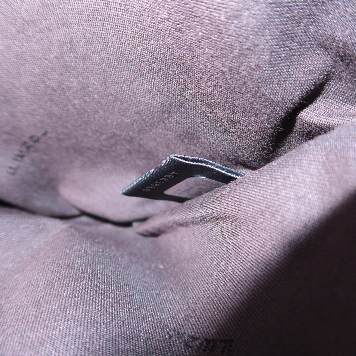 FENDI Zucchino Canvas Leather Tote Bag 8BH133
