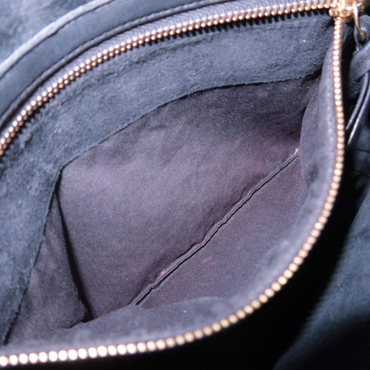 BOTTEGA VENETA Intrecciato Leather One Shoulder Bag Black