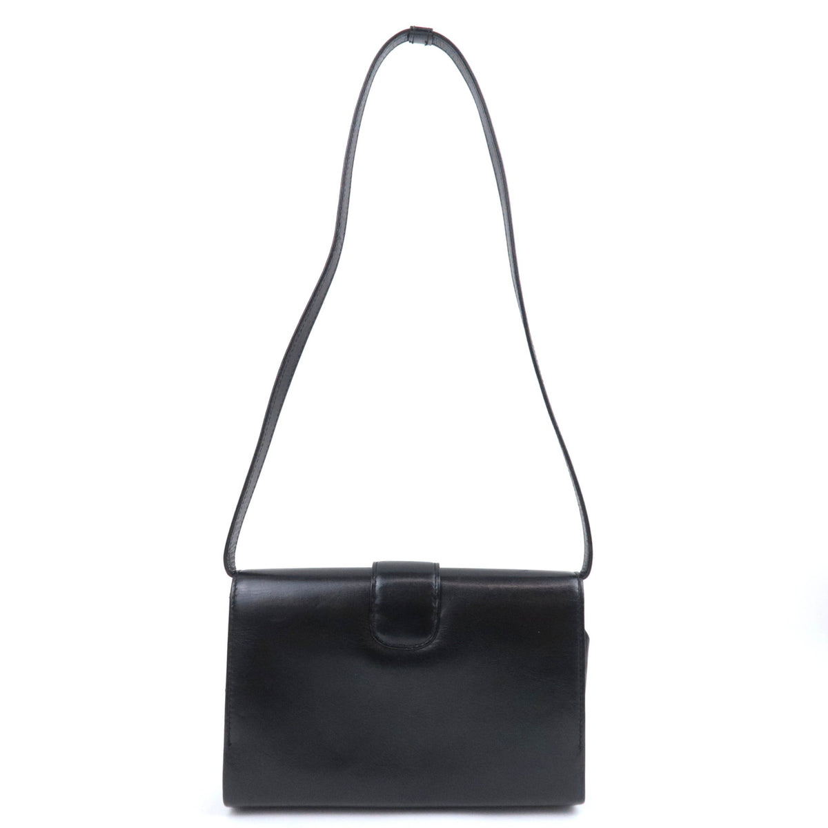 GUCCI Old Gucci Leather Shoulder Bag