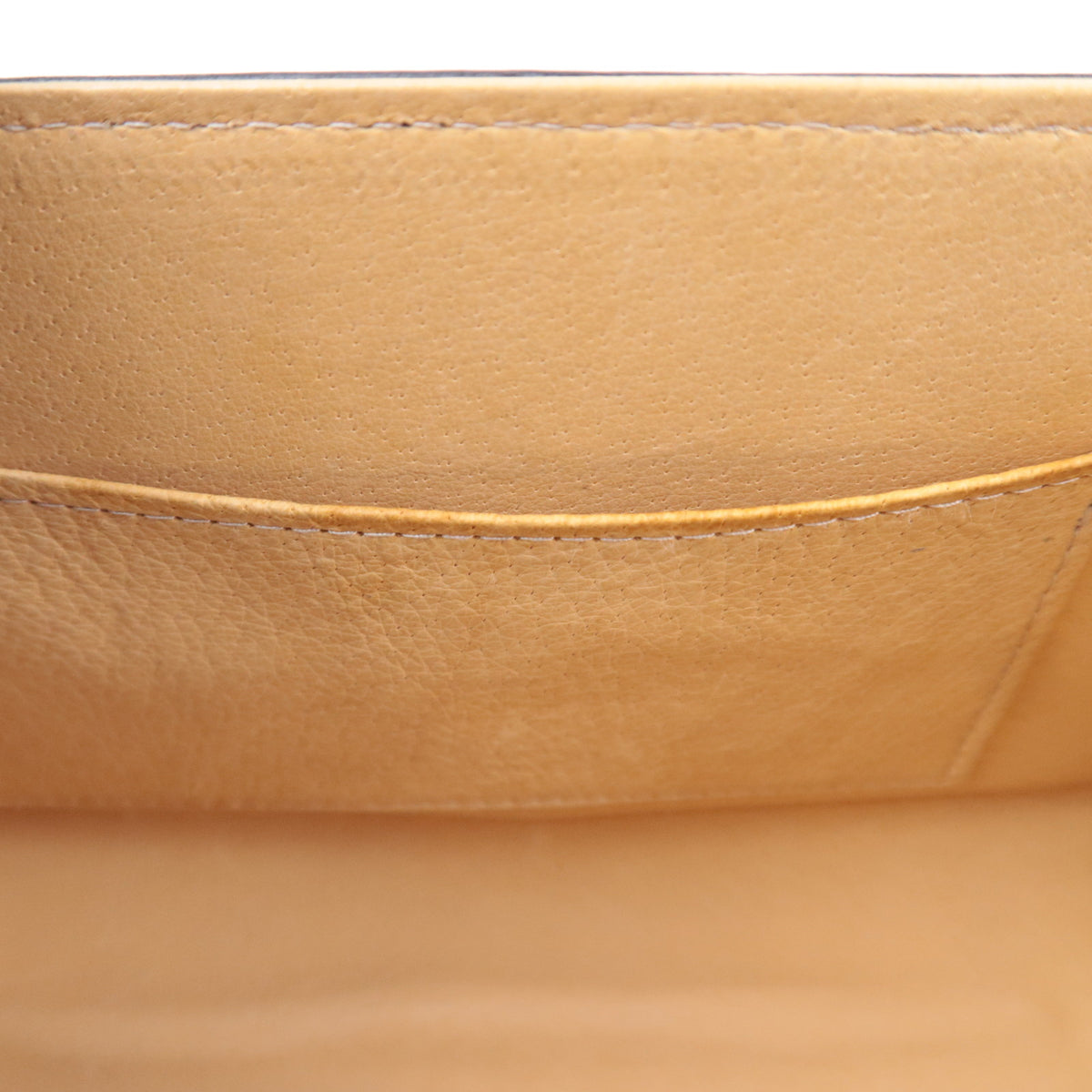 GUCCI Old Gucci Leather Shoulder Bag