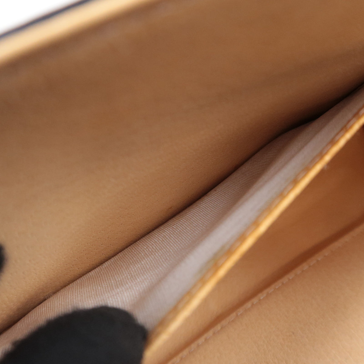 GUCCI Old Gucci Leather Shoulder Bag