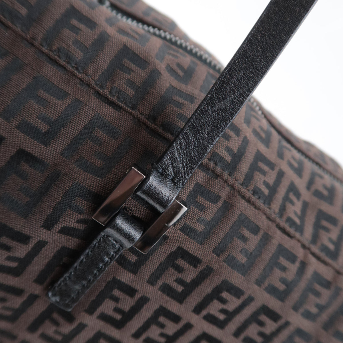 FENDI Zucchino Canvas Tote Bag 7VS018
