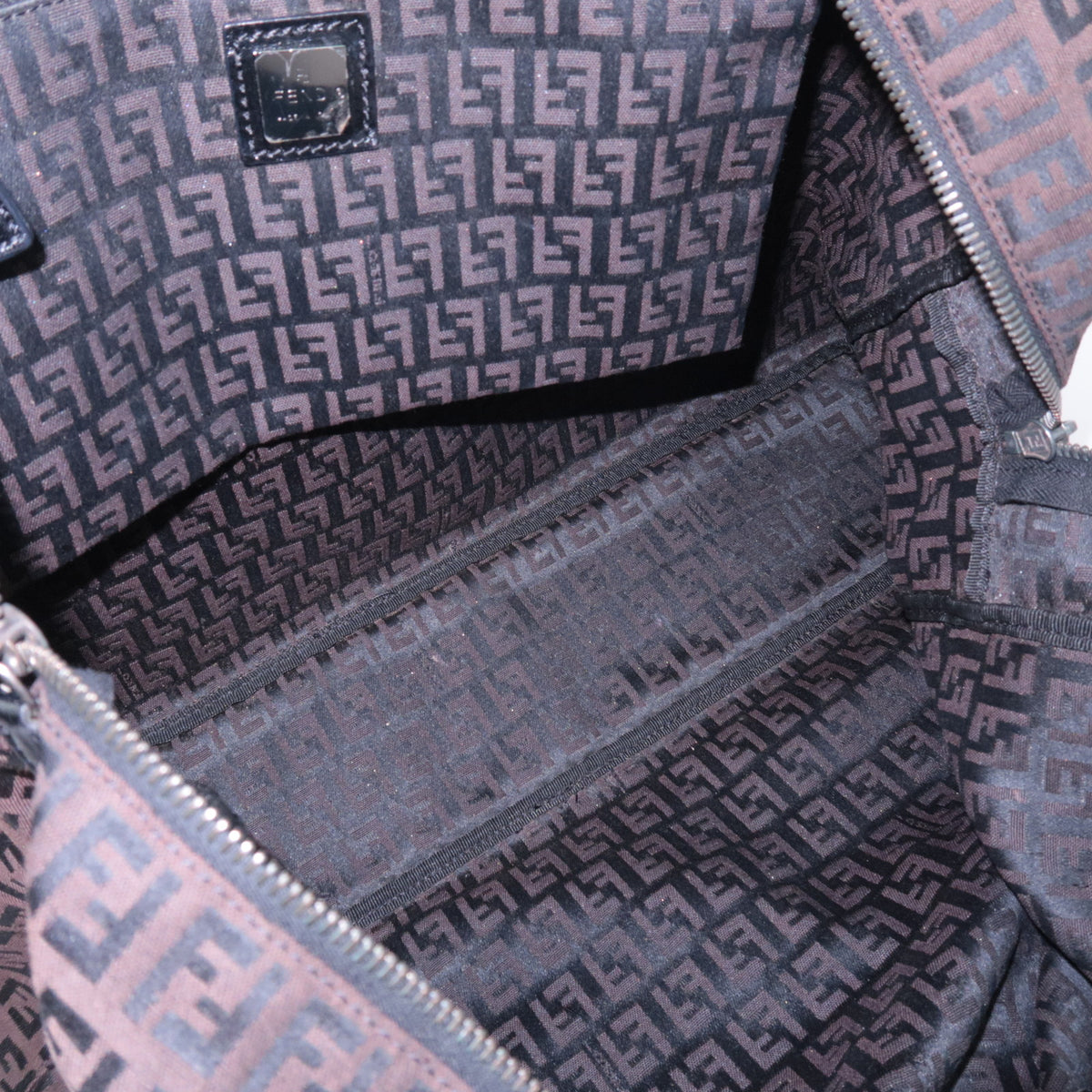 FENDI Zucchino Canvas Tote Bag 7VS018