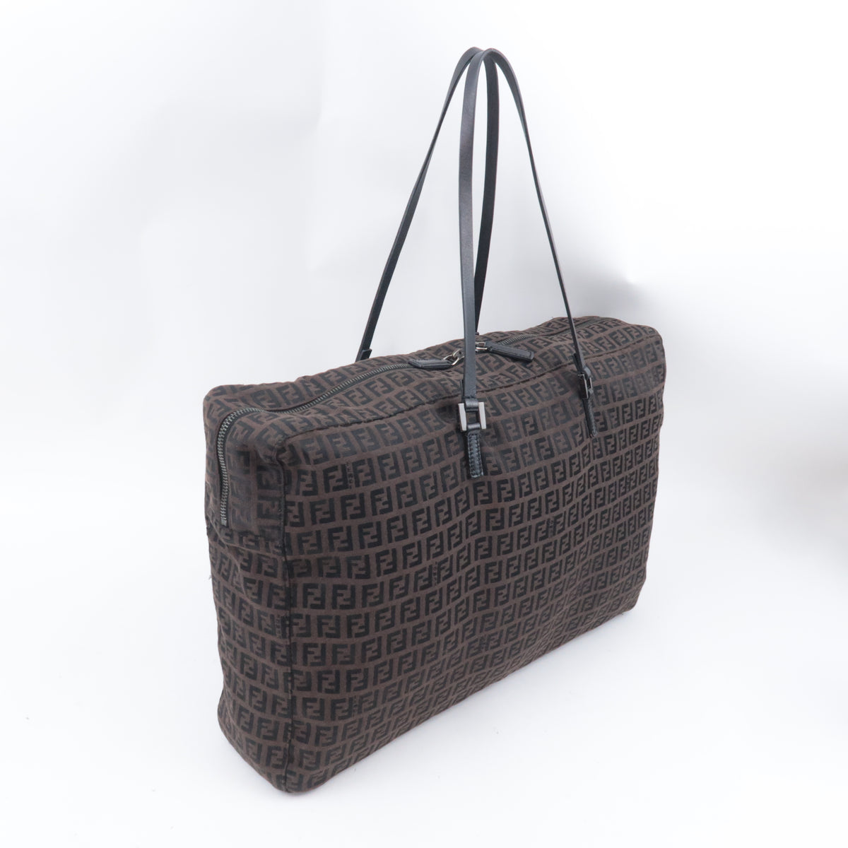 FENDI Zucchino Canvas Tote Bag 7VS018
