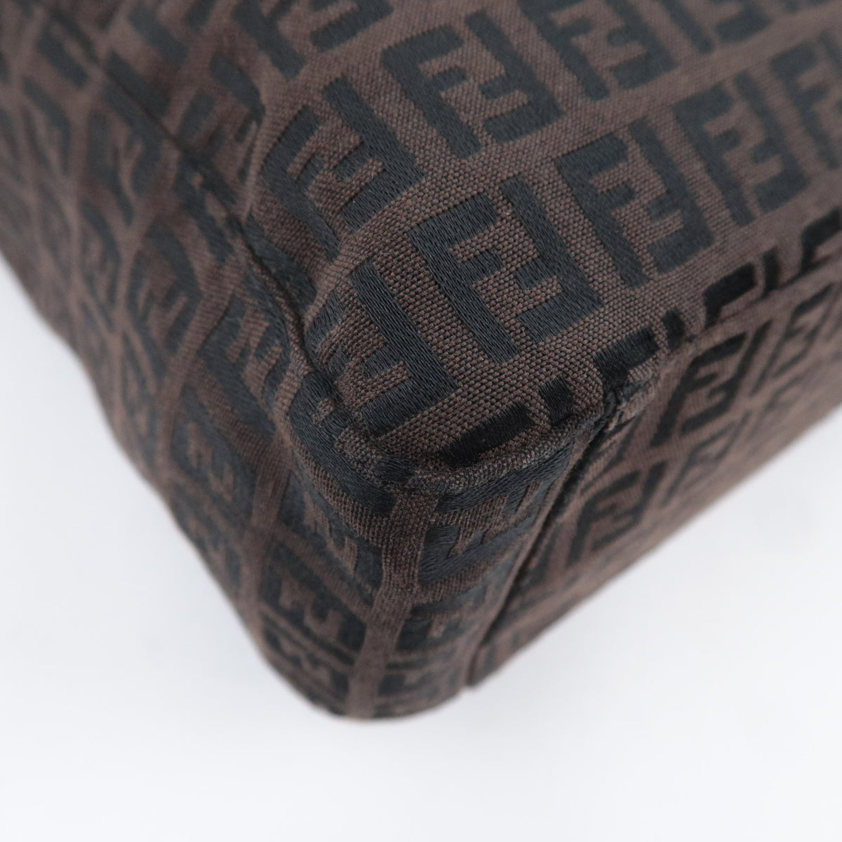 FENDI Zucchino Canvas Tote Bag 7VS018