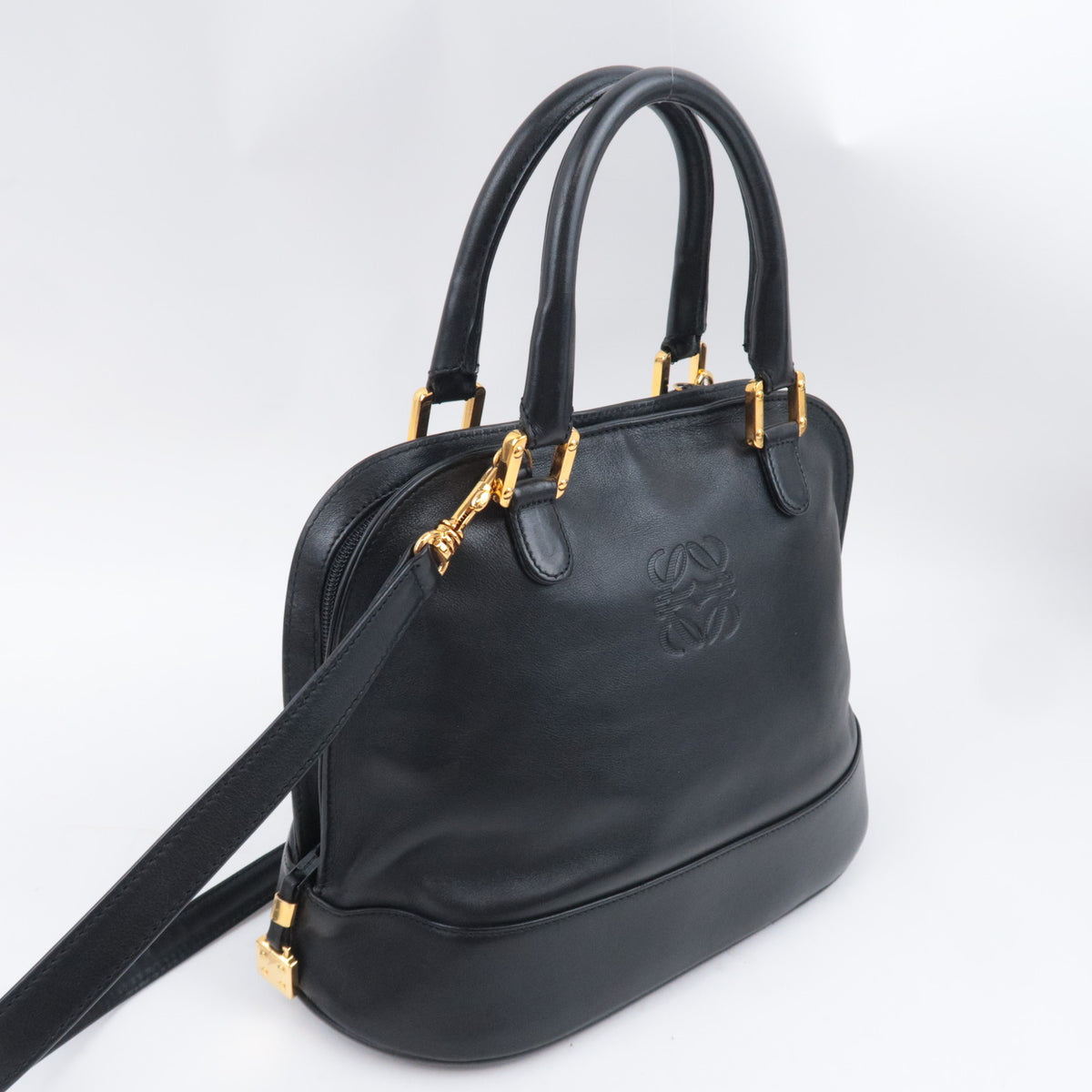 LOEWE Anagram 2Way Leather Handbag