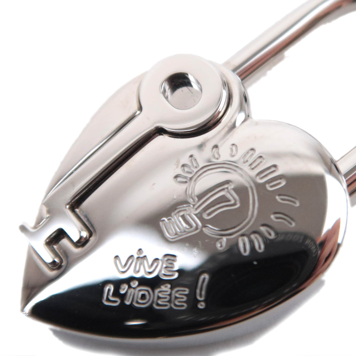 HERMES Vive L'Idee Lock Heart Fantasy Charm Lock
