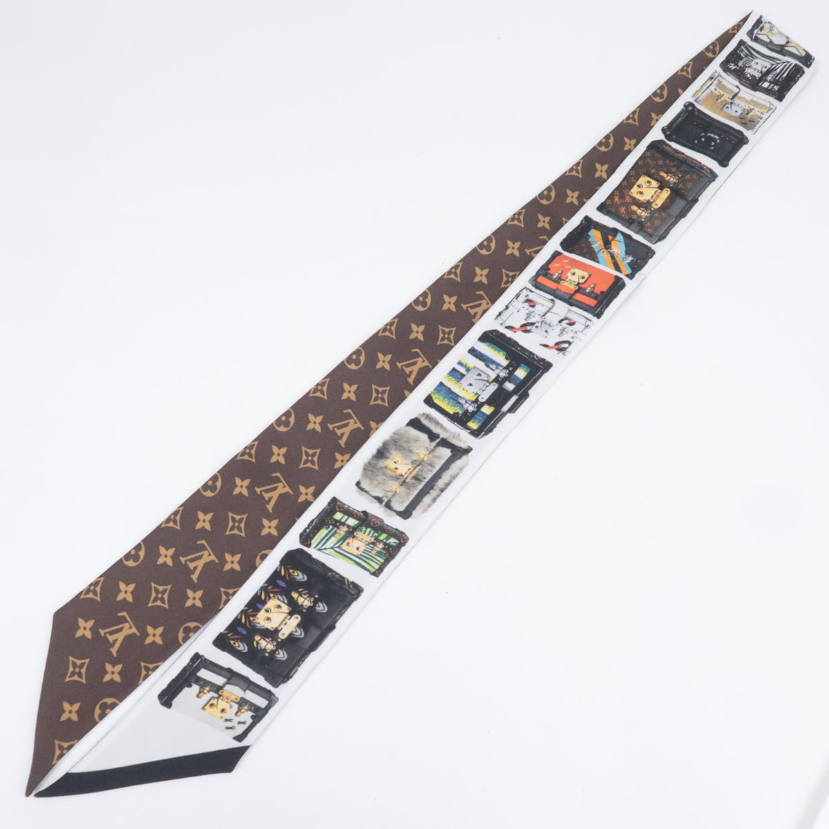 Louis Vuitton Bandeau Tribute To Petite Malle Scarf M78724