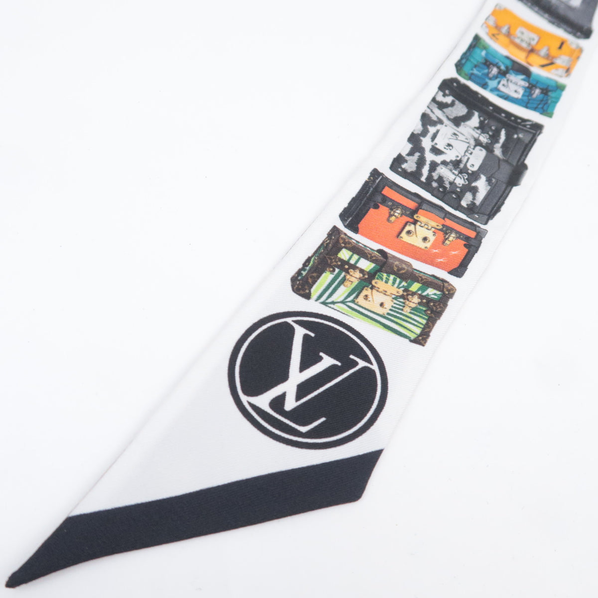 Louis Vuitton Bandeau Tribute To Petite Malle Scarf M78724