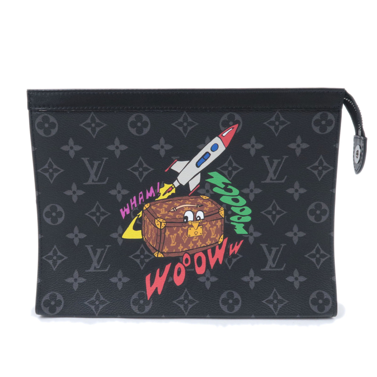 Louis Vuitton Monogram Eclipse Space Age Pochette Voyage MM M8091492727