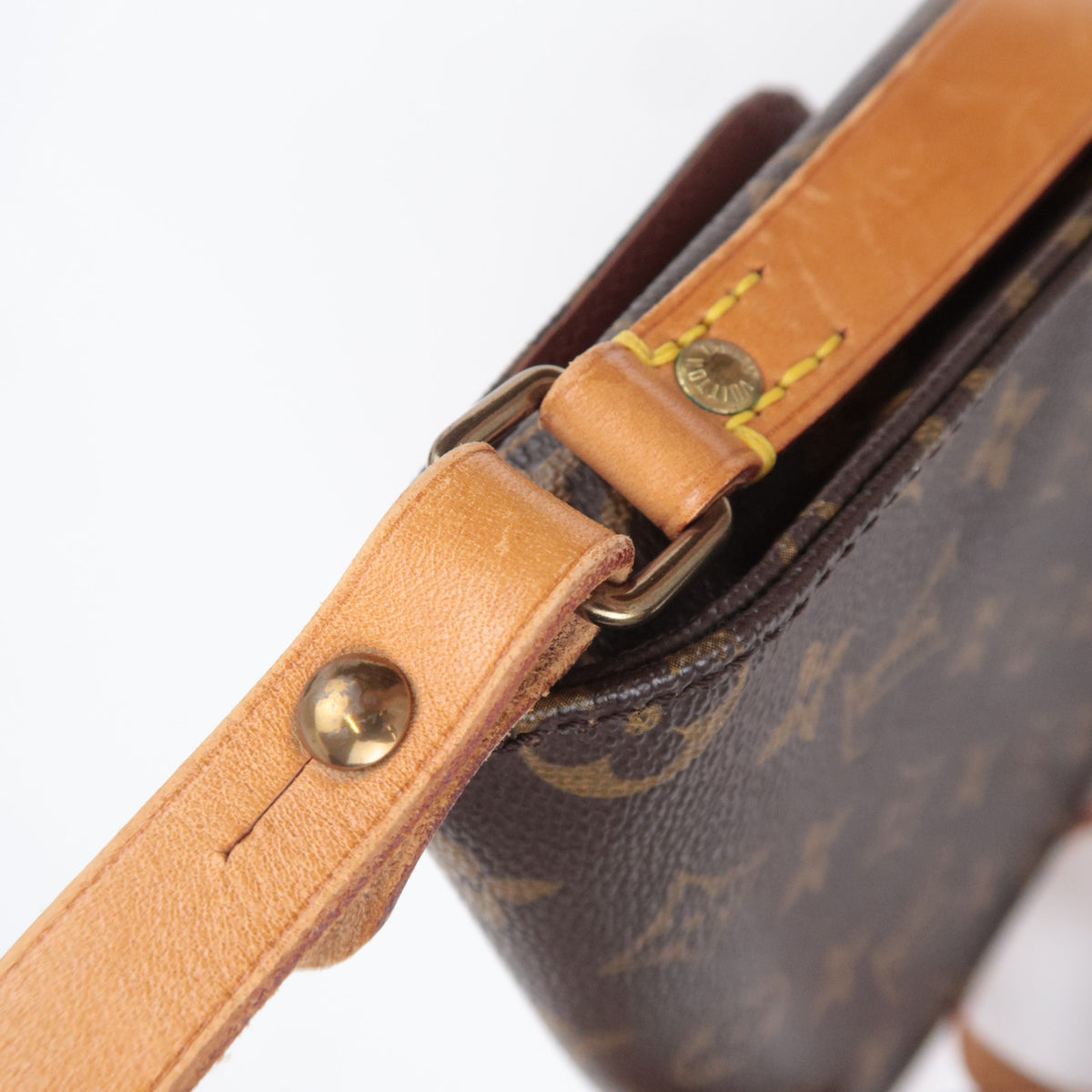 Louis Vuitton Monogram Mini Cartouchiere Shoulder Bag M51254