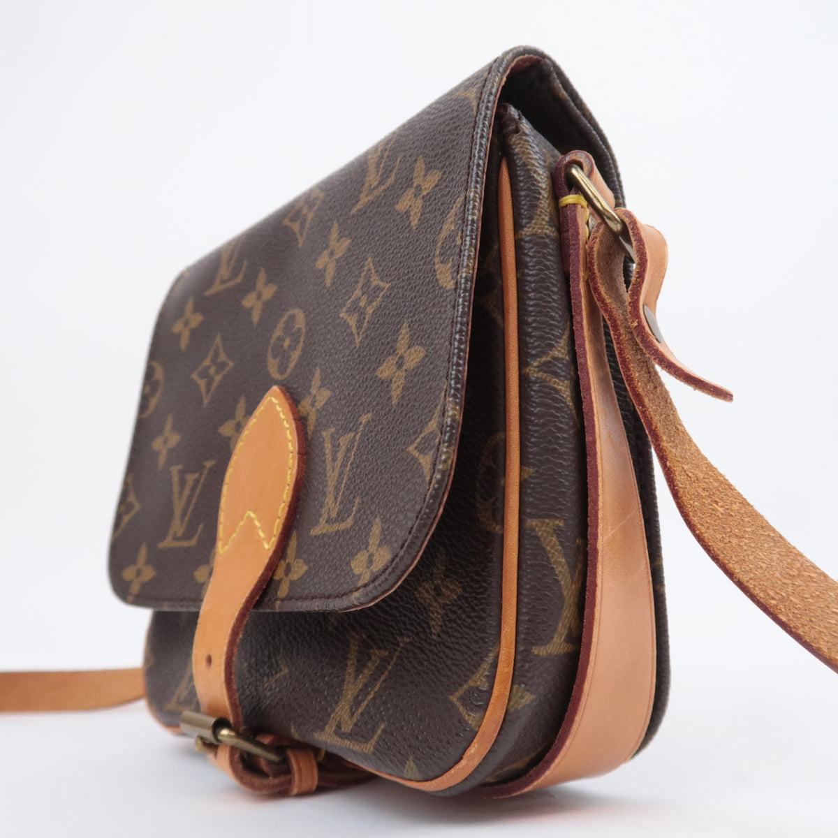 Louis Vuitton Monogram Mini Cartouchiere Shoulder Bag M51254