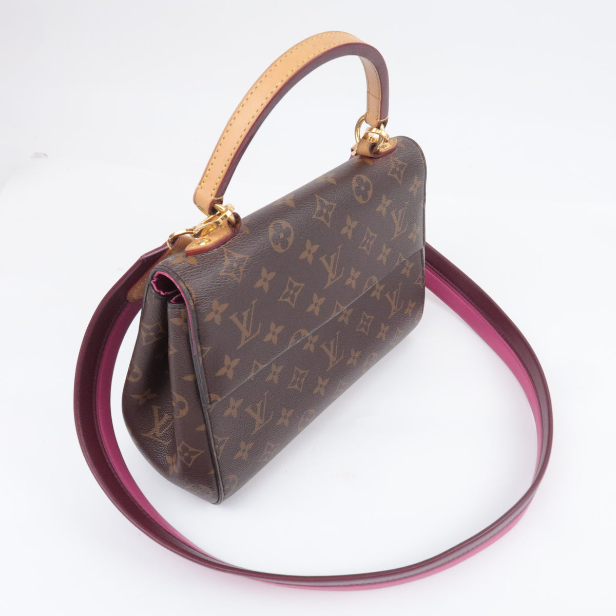 Louis Vuitton Monogram Cluny BB 2Way Handbag M42738
