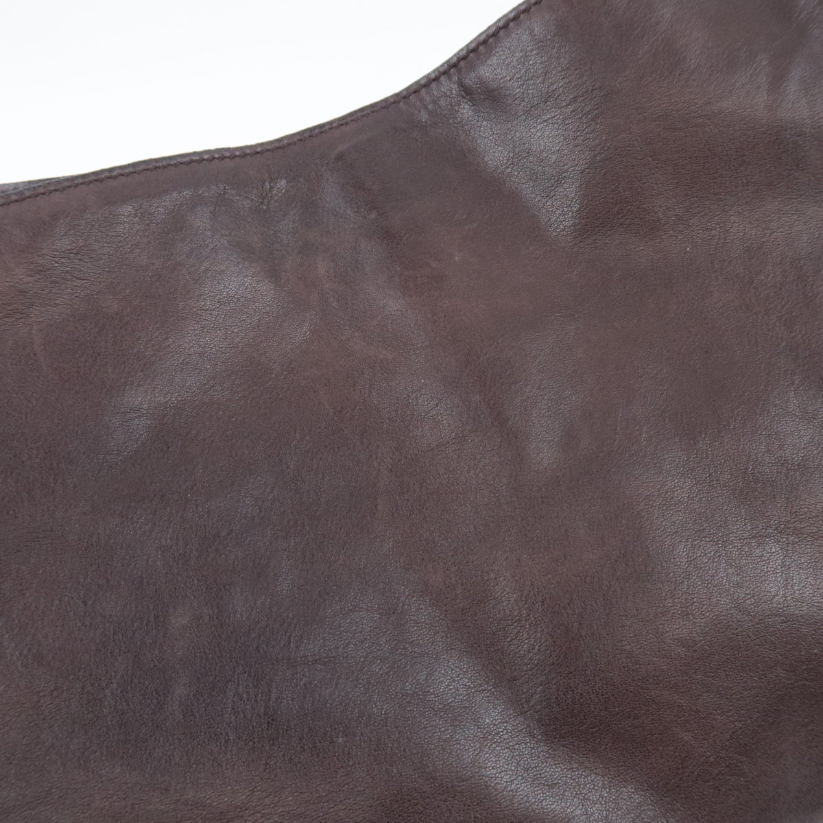Ferragamo Gancini Leather Shoulder Bag