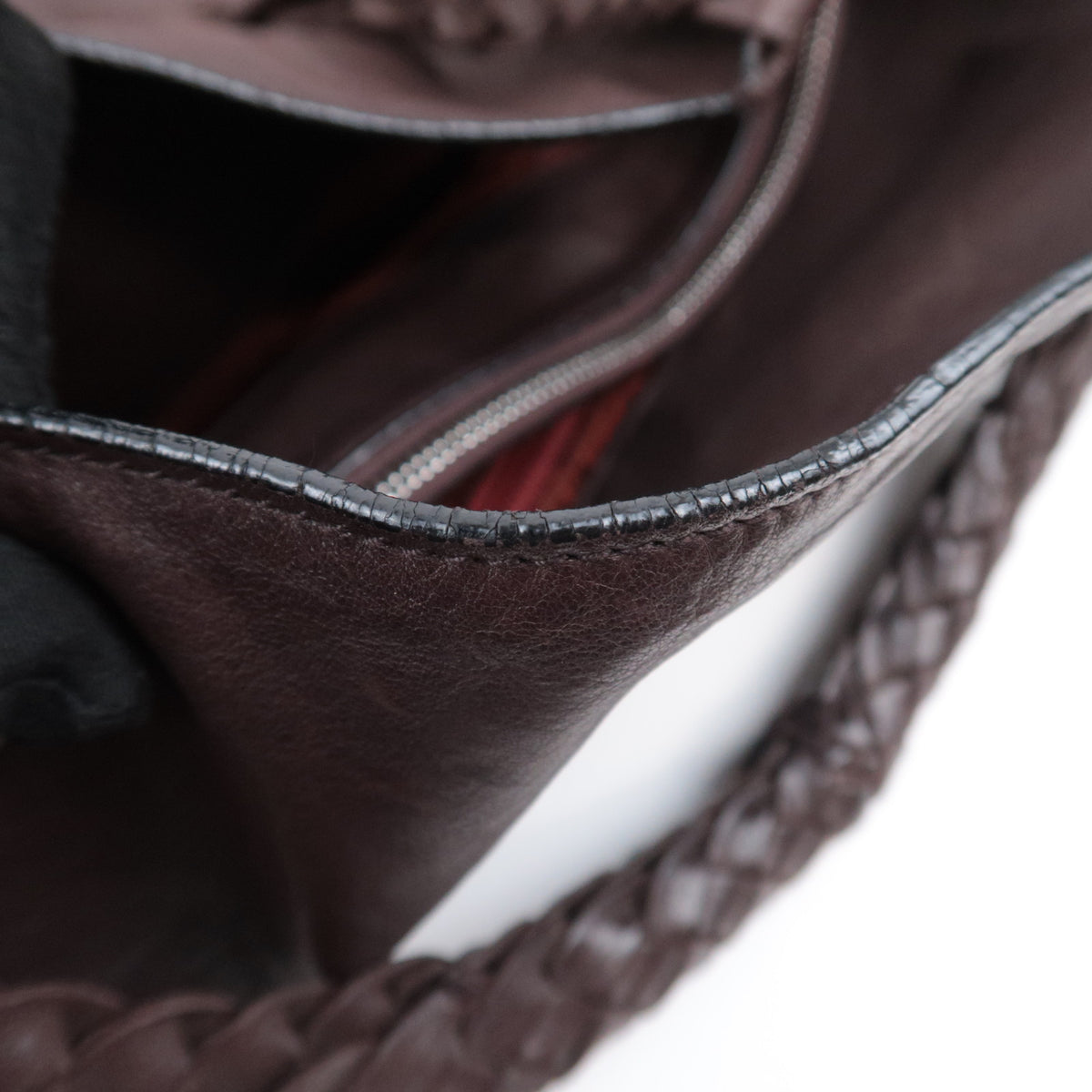 Ferragamo Gancini Leather Shoulder Bag