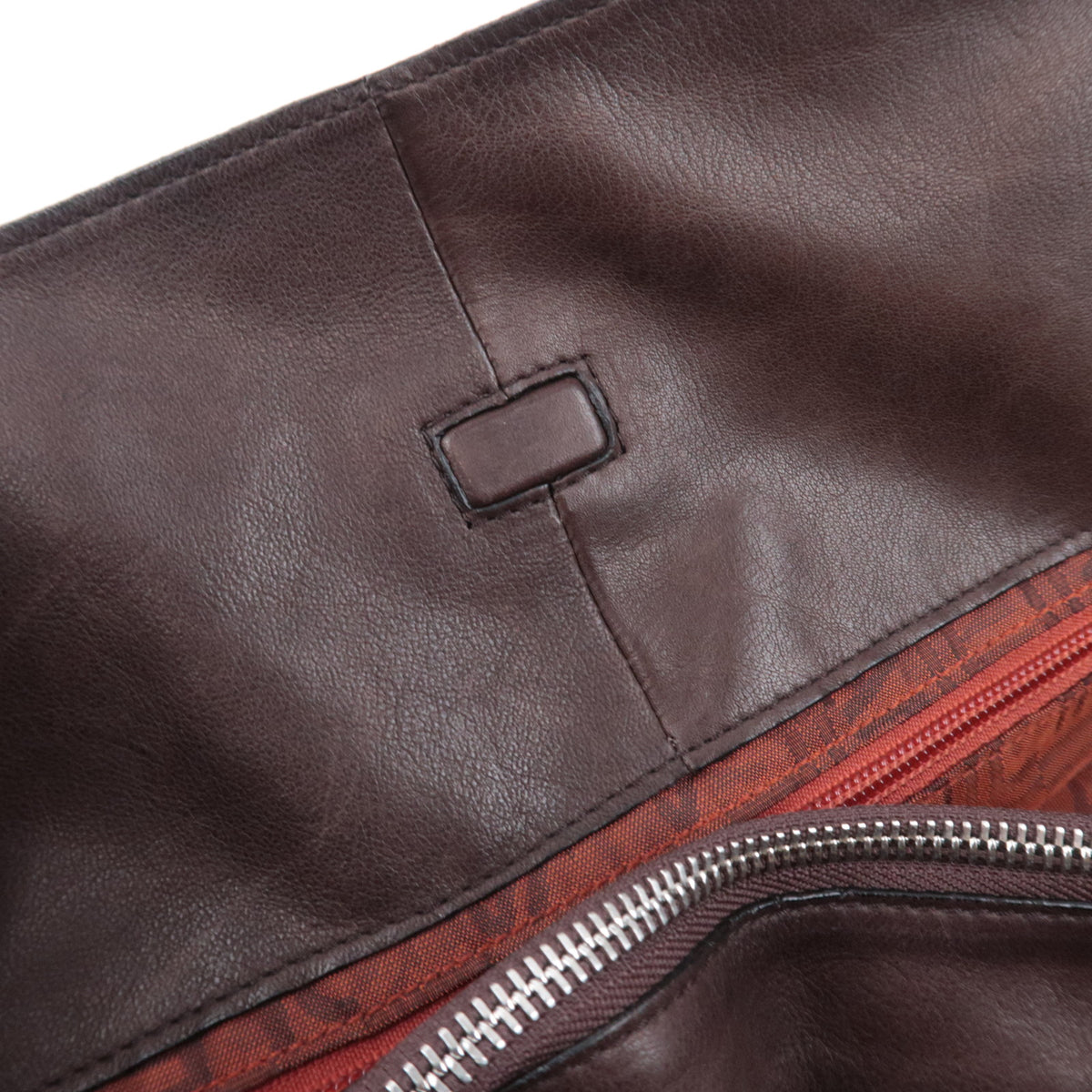 Ferragamo Gancini Leather Shoulder Bag
