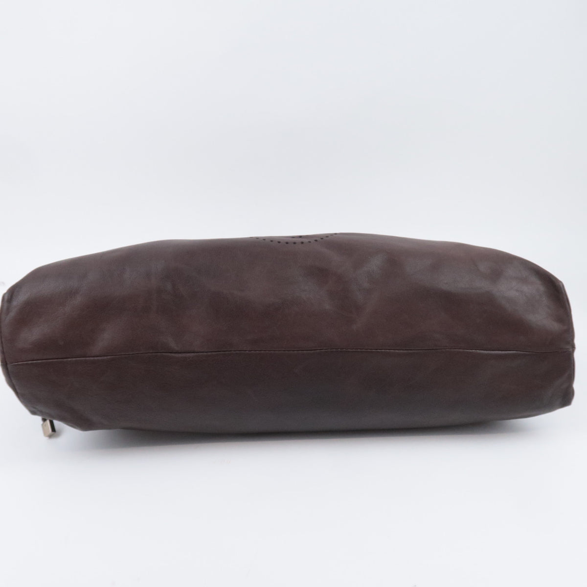 Ferragamo Gancini Leather Shoulder Bag
